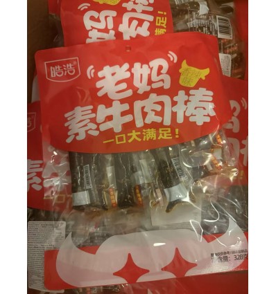皓皓老妈素牛肉棒328g