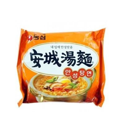 韩国农心安成汤面袋装140g