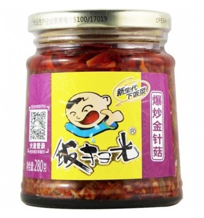Ortaggi conservati con flammulina 280g