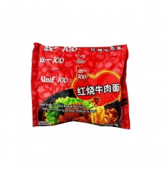 统一100-红烧牛肉面108G