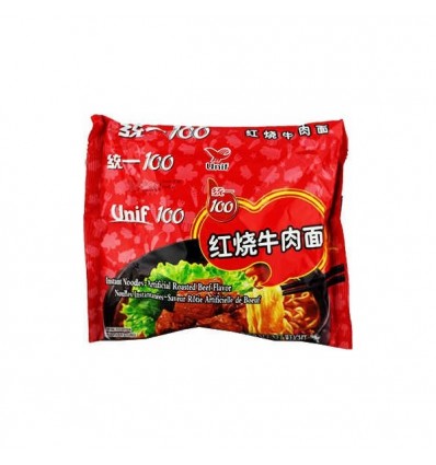 统一100-红烧牛肉面108G