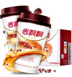 香飘飘红豆奶茶64g*30杯整箱香飘飘奶茶红豆