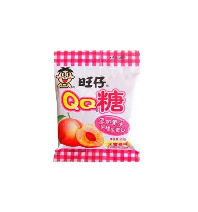 旺仔QQ糖水蜜桃20g3包