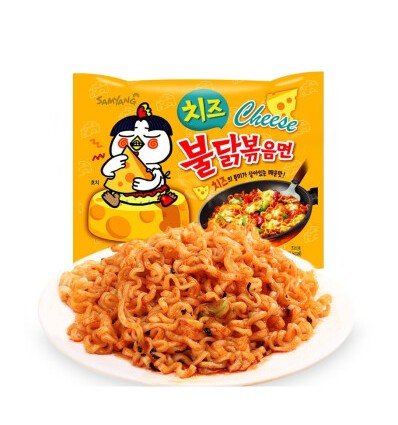 韩国进口三养（SAMYANG）芝士味火鸡拉面140g