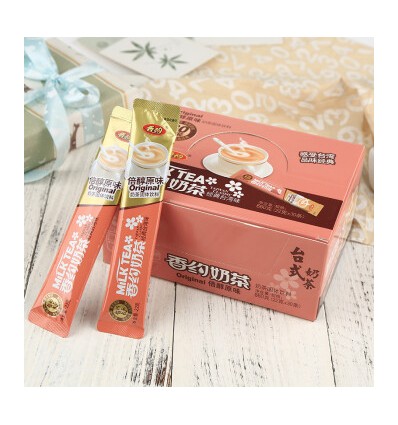 香约奶茶粉袋装22g*30条装原味奶咖味整盒