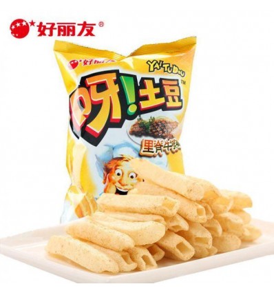 好丽友呀!土豆里脊牛排味70g/袋
