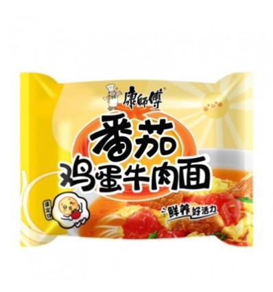 康师傅番茄鸡蛋牛肉面107g