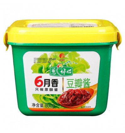 六月香黄豆酱800g