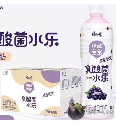 康师傅小酪多多乳酸菌葡萄500ml