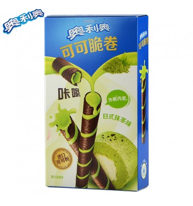 奥利奥可可脆卷日式抹茶味饼干50克