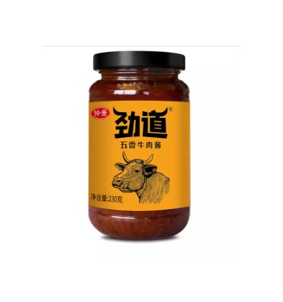 仲景劲道五香牛肉酱230g