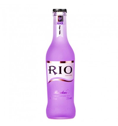 进口鸡尾酒锐奥RIO瓶装275ml紫葡萄味白兰地鸡尾酒