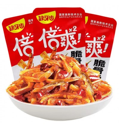 缺牙齿脆骨鱼仔15gx3