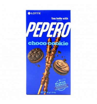 韩国巧克力棒黑巧pepero32g