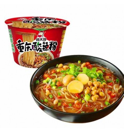 【真真老老】蛋黄鲜肉粽130g顾大嫂重庆酸辣粉100g