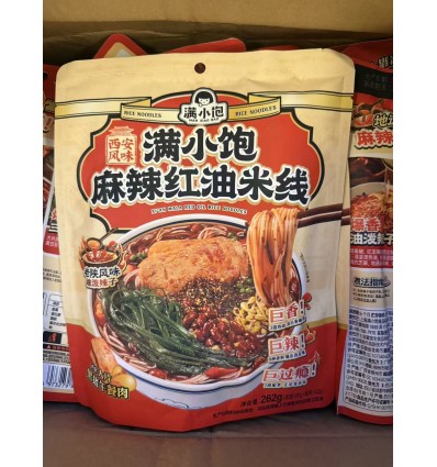 满小饱麻辣红油米线242g