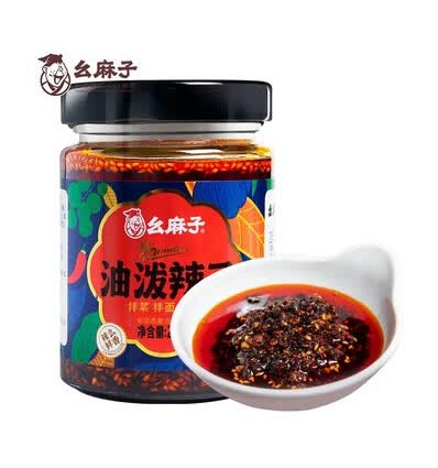 么麻子油泼辣子248g