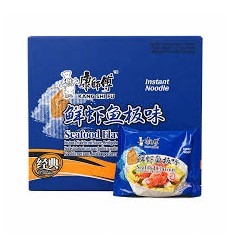 鲜虾鱼板风味方便面 98gx24